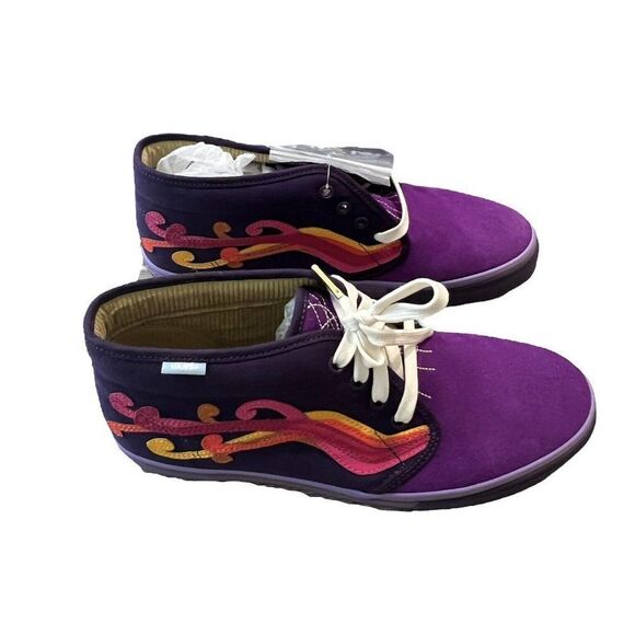 Vans Chukka Sole Classics Soul Rare Men’s Purple Sneakers Size 10.5 - Picture 1 of 9